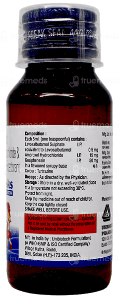 Ventirex Ls Junior Expectorant 60Ml